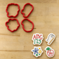 Back to School Cookie Stencil