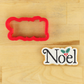 Noel Message Cookie Stencil