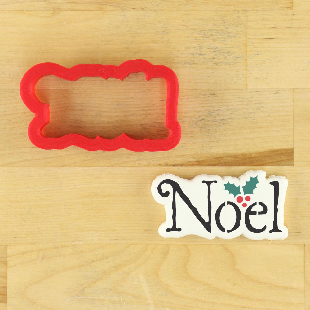 Noel Message Cookie Stencil