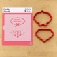 Vintage Christmas Tag Cookie Stencils