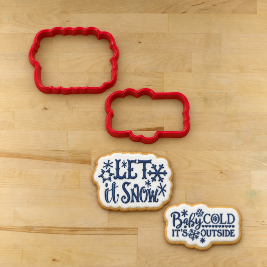 Baby It's Cold Outside Cookie Stencil