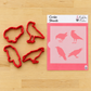 Raven & Crow Halloween Cookie Stencils