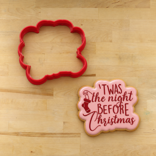 The Night Before Christmas Cookie Stencil