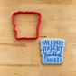 Love and the Light Cookie Stencil