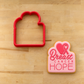 Breast Cancer Hope Cookie Stencil