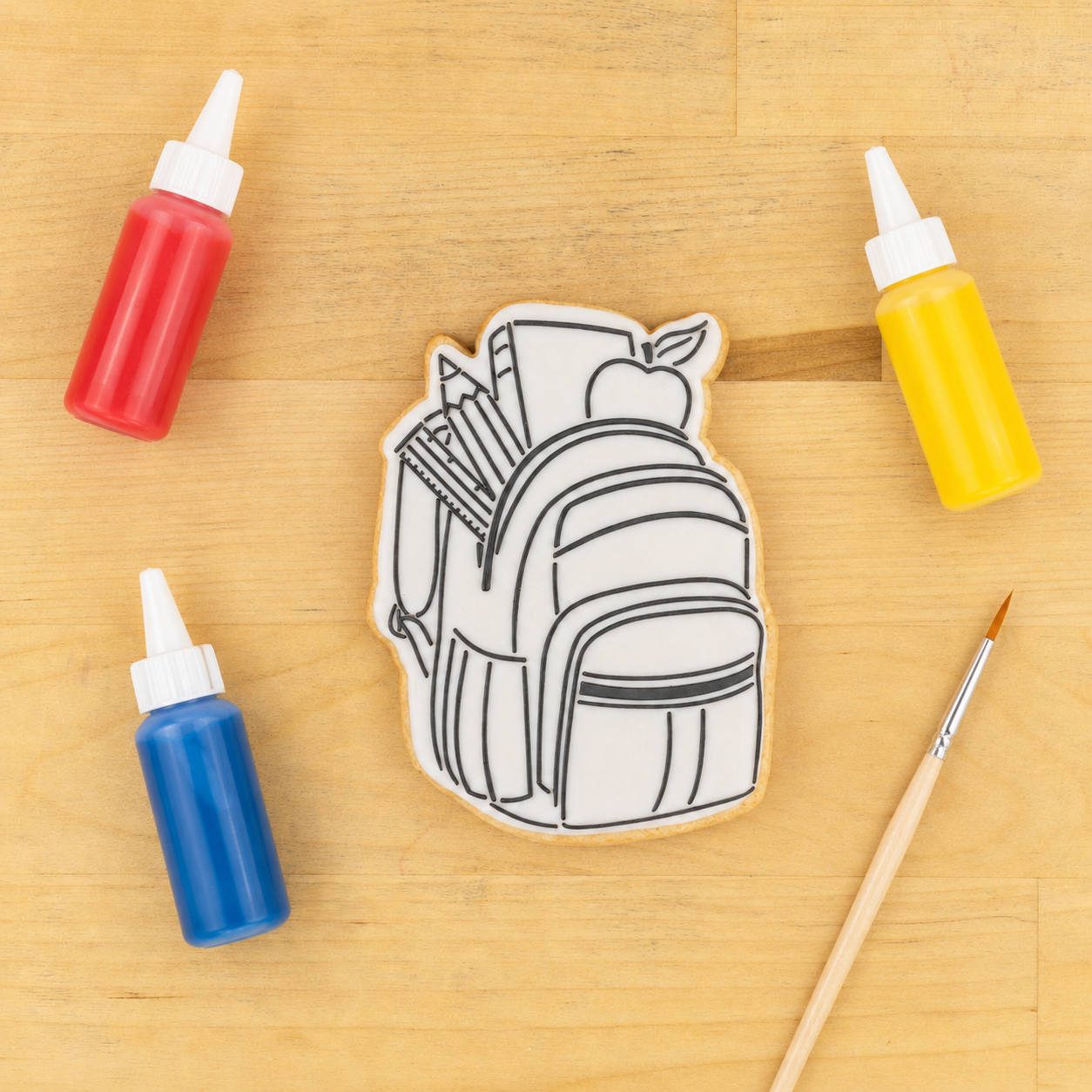 Backpack Paint Your Own Cookie Stencil