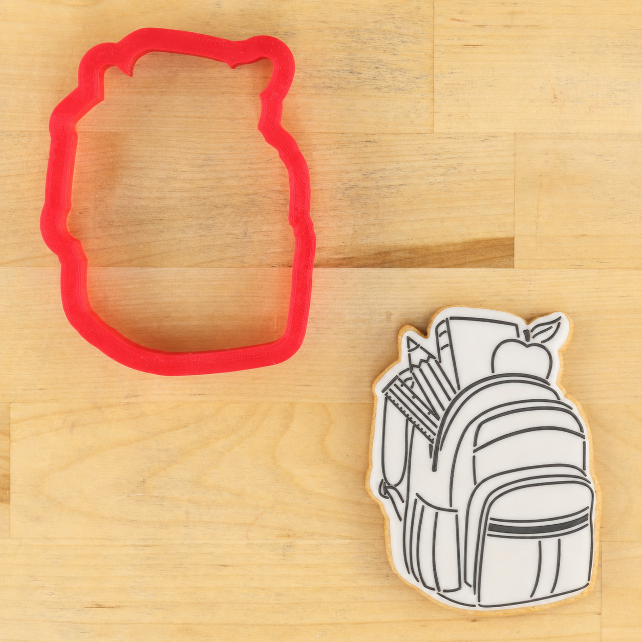 Backpack Paint Your Own Cookie Stencil