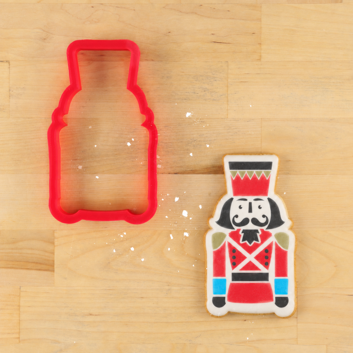 Nutcracker Cookie Stencil