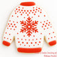 Christmas Sweater Cookie Stencil