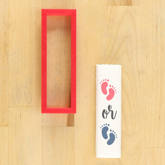 Gender Reveal Cookie Stick Stencil