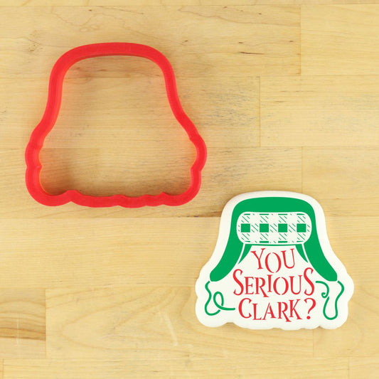 You Serious Clark Christmas Vacation Cookie Stencil with matching cookie cutter