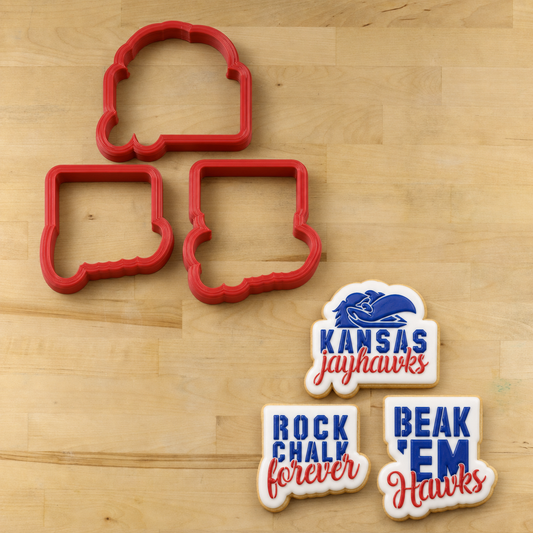 Beak ‘Em Cookie Stencil Set