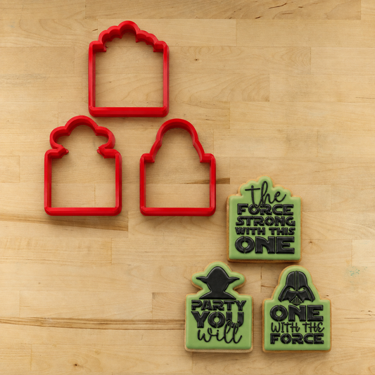 Party You Will Birthday Cookie Stencil Set