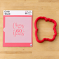 Cheers to Sixty Years Birthday Cookie Stencil