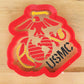 USMC Emblem Cookie Stencil with matching cookie cutter