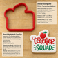 Teacher Squad Cookie Stencil