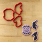 Never Trust the Living Cookie Stencils