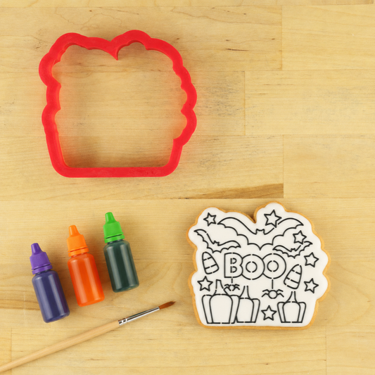 Boo Bat Paint Your Own Cookie Stencil