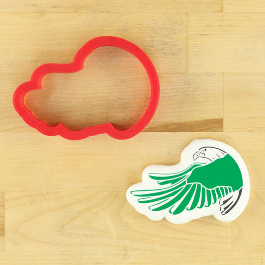 Eagle Mascot Cookie Stencil