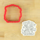 He Is Risen PYO Cookie Stencil and Matching Cookie Cutter