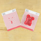 Easter Bunny cookie stencil and cutter packaging, perfect for festive cookie decorating and baking.