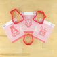Hog Wild Arkansas Cookie Stencil and Cutter Set