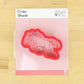 Bucking Bronco cookie stencil packaged, perfect for decorating cookies for sports events and teams.