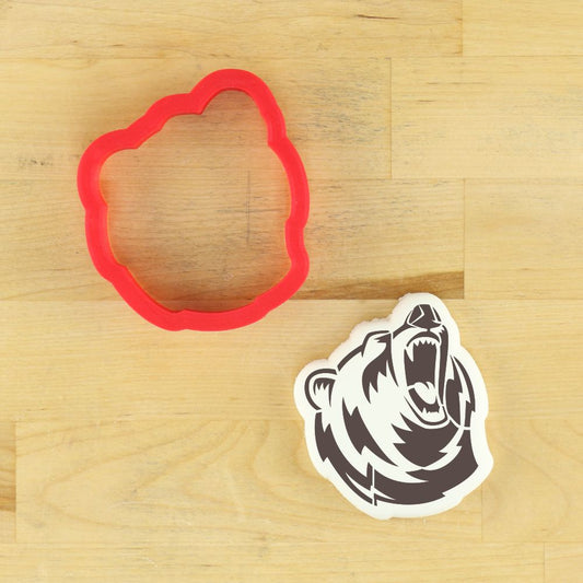 Bears Mascot and Matching Cookie Cutter