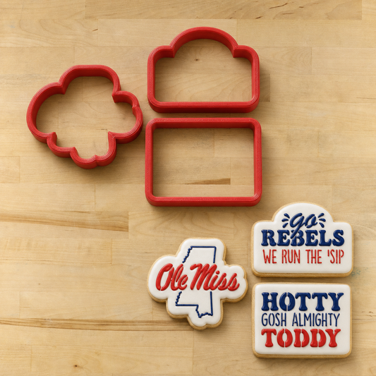 Go Rebels Cookie Stencil Set