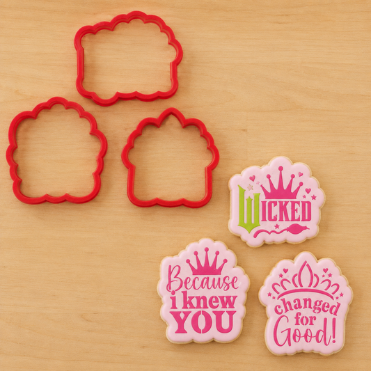 Changed for Good Cookie Stencil Set