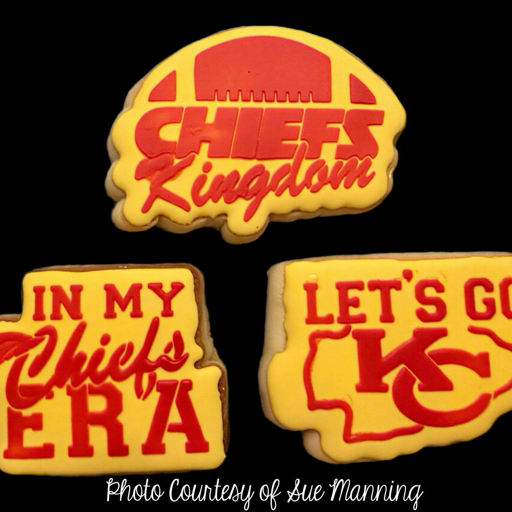 Chiefs Kingdom Cookie Stencil Set