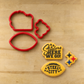 Steel City Cookie Stencil Set