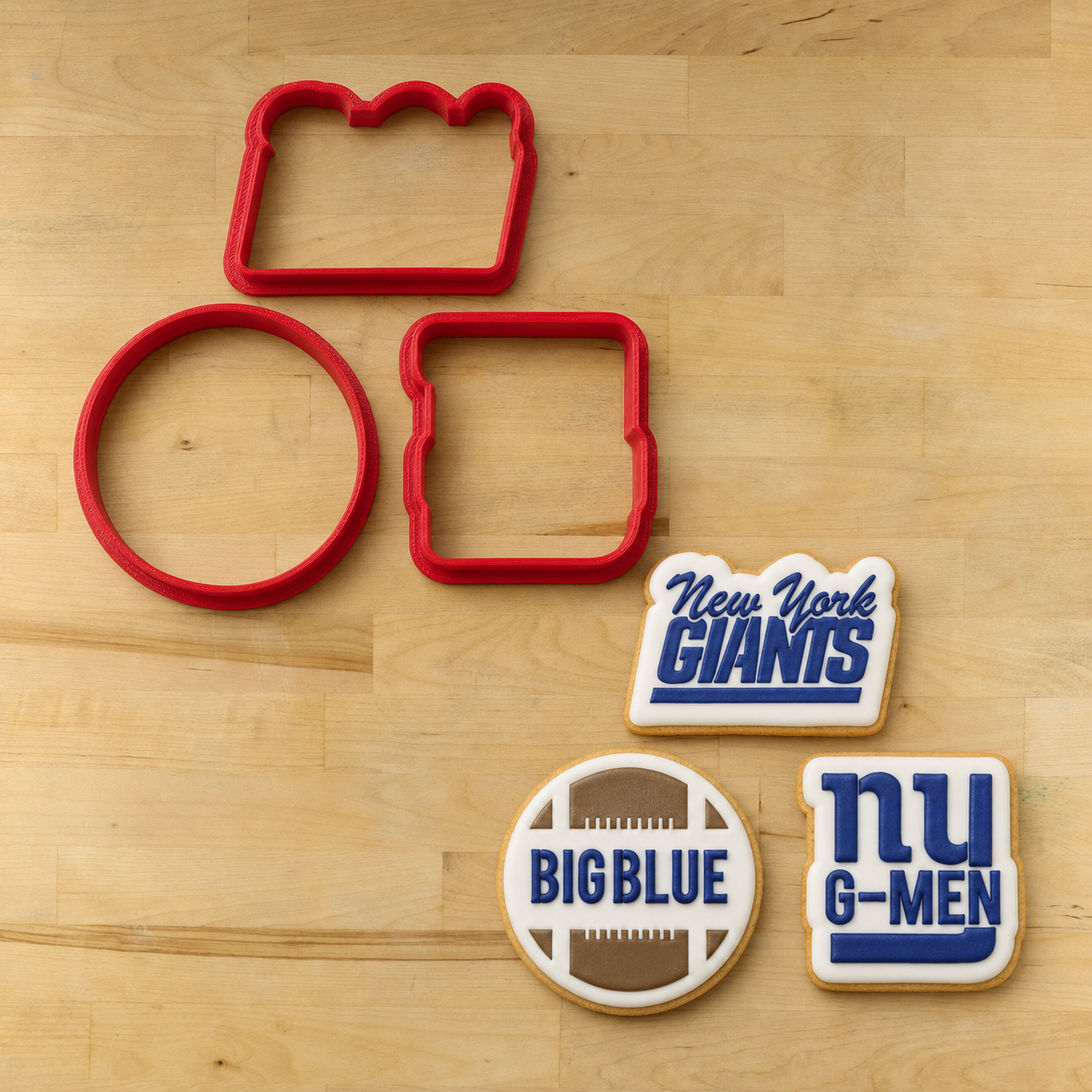 G-Men Cookie Stencil Set