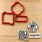 Hunters Band Cookie Stencil Set