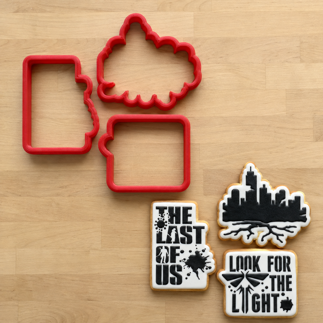 Sweet Apocalypse Cookie Stencil Set