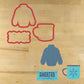 Sweater Weather Cookie Stencil Set