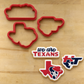 Houston Game Day Cookie Stencil Set