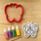 Butterfly PYO Cookie Stencil