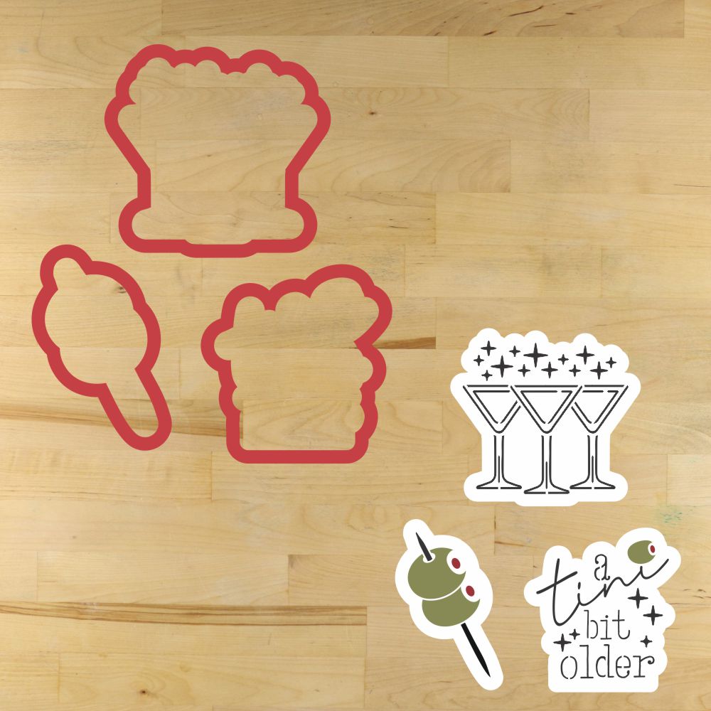 A Tini Bit Older Cookie Stencil Set