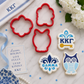  Kappa Kappa Gamma COOKIE STENCIL AND CUTTER SET