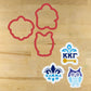 Key & Owl Sorority Cookie Stencil Set