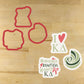 Honorable Beautiful Highest Sorority Cookie Stencil Set