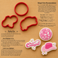 Disco Cowgirl Cookie Stencil Set
