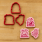I Beg Your Parton Cookie Stencil Set