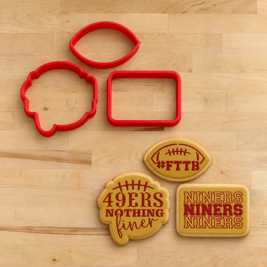 Faithful to the Bay Cookie Stencil Set