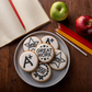 School Days Round Cookie Stencil Set by Designer Stencils