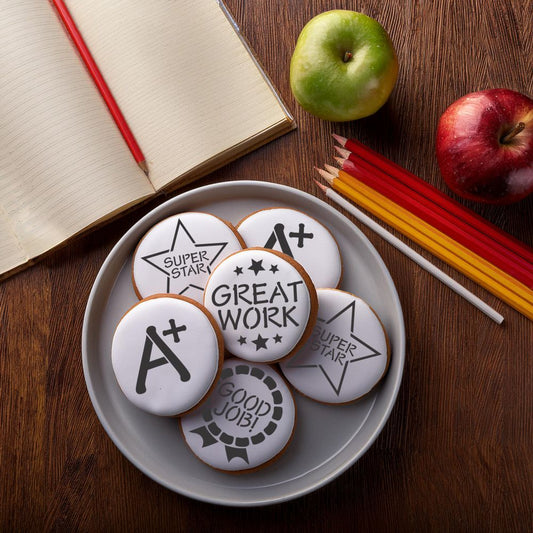 School theme cookies