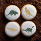 Dinosaur Round Cookie Stencil Set by Designer Stencils