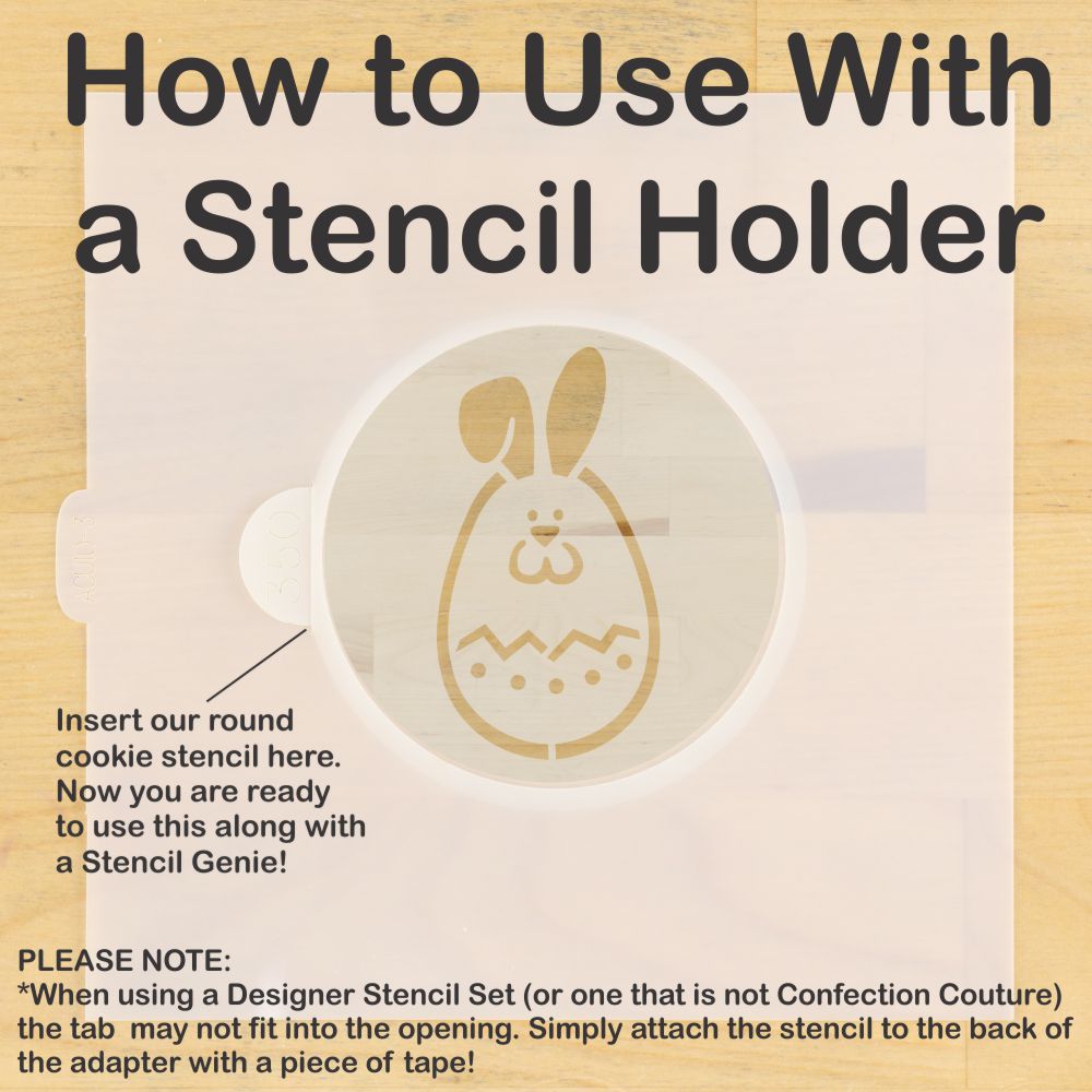 Egg-cellent Easter Animals Cookie Stencil Set by Designer Stencils