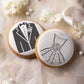 Wedding Cookies by Designer Stencils